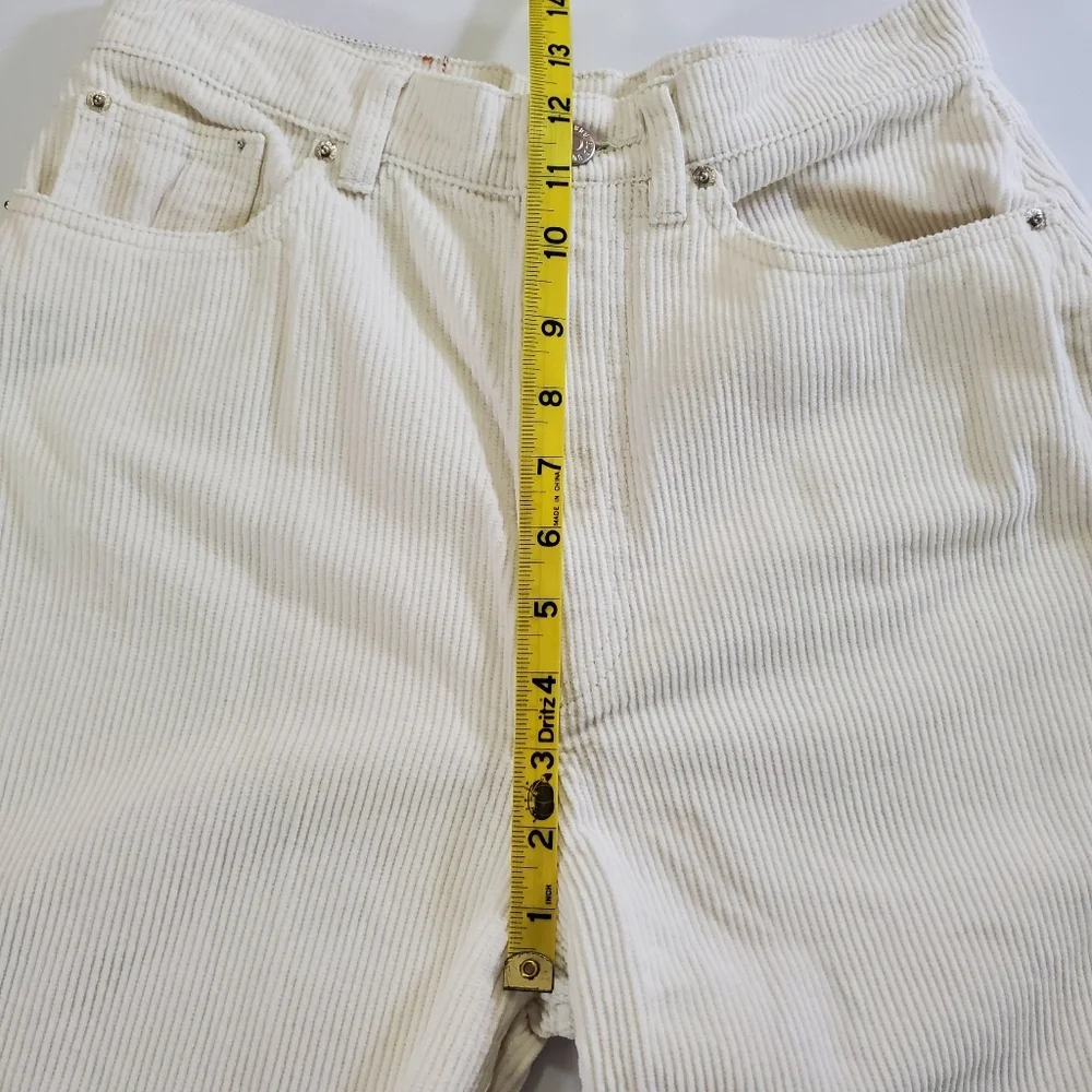 BDG Wide Leg Pants in Cream